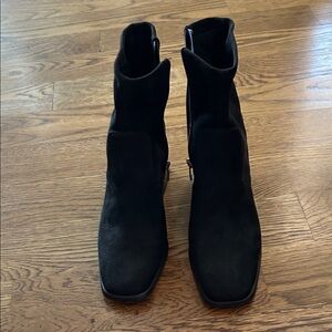 Marc Fisher Black Heeled Boots